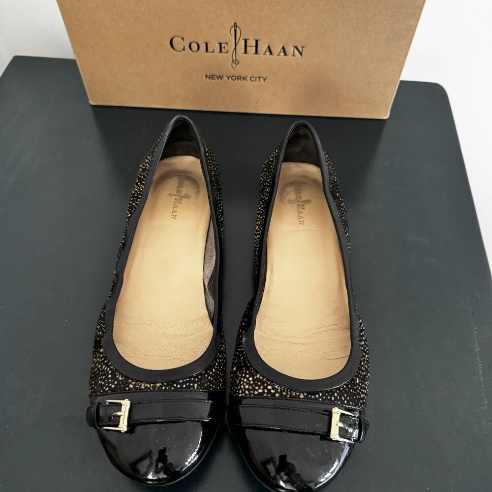 Cole Haan Air Reeds Buckle Slip On Flats